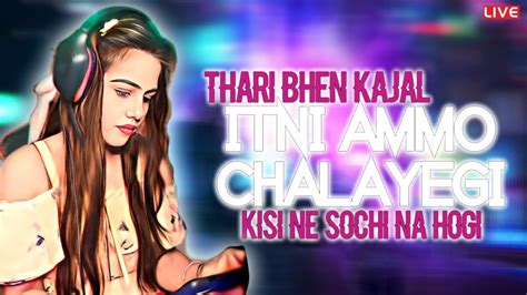 Muskil Hai Thoda Bgmi Girl Gamer राजस्थानी छोरी ️ Facecam Live