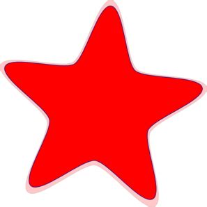 Red Star Clip Art at Clker.com - vector clip art online, royalty free ...