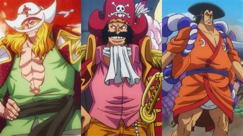 One Piece Piratas Mais Fortes Da Gera O Do Roger