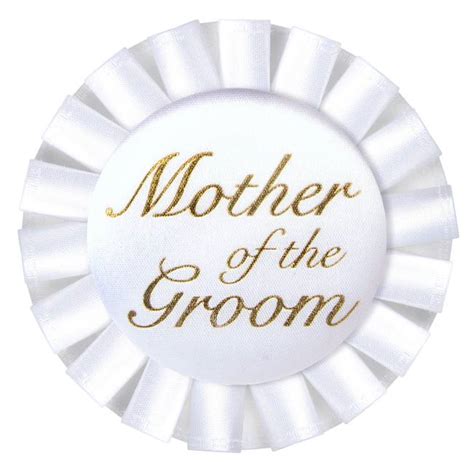 Mother Of The Groom Satin Ribbon Party At Lewis Elegant Party Supplies