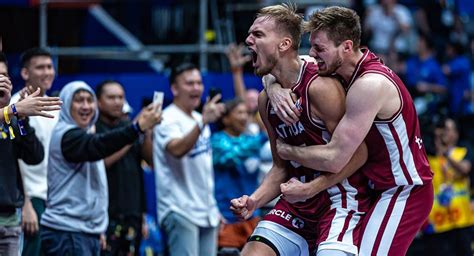 Latvia Beats 2019 Bronze Medalist France Out Of World Cup