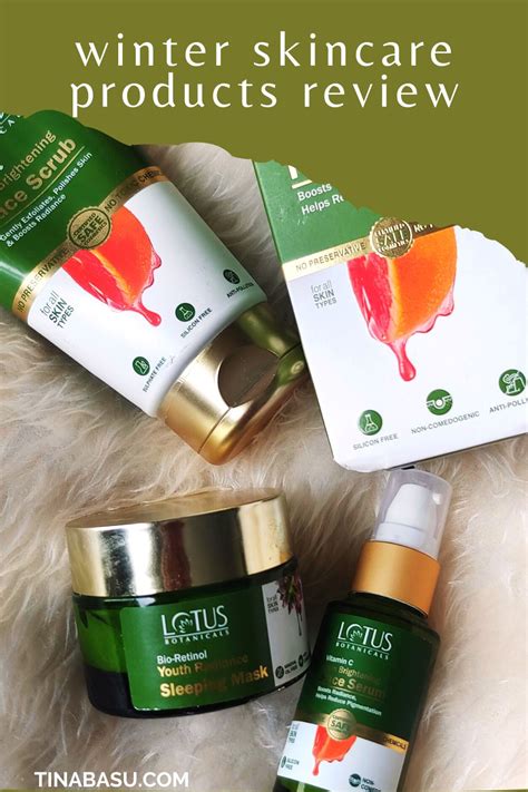 Winter Skincare Products Review Lotus Vitamin C Serum Review