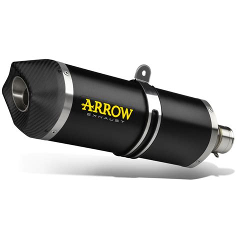 Arrow 71889AKN Race Tech Slip On Exhaust Aluminum Dark For Benelli