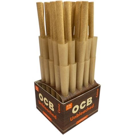 Ocb Pre Rolled Cones Virgin 1¼ Mini Tower 50ct American Rolling Club