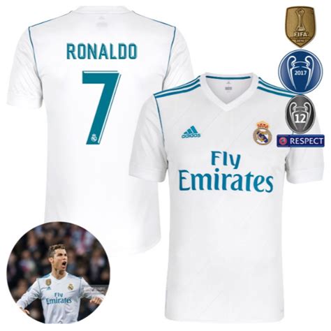 Camisa De Futebol Retro Real Madrid Casa Fora Ter O Ronaldo