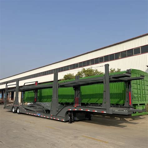 Double Deck 6 Car Transport Trailers 8 Car Carrier Semi Trailer 23axle Auto Hauler Car Carrier