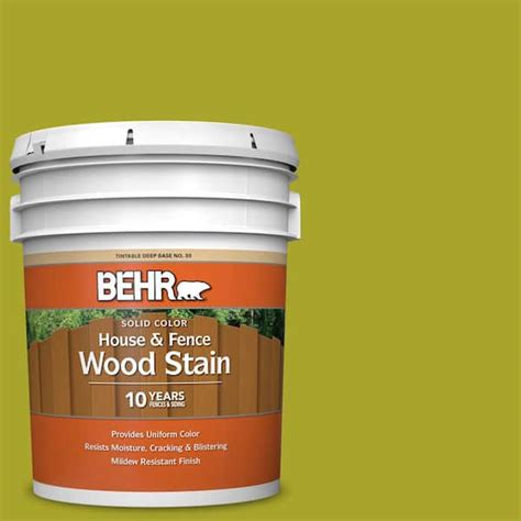 Behr 5 Gal P340 7 Venom Solid Color House And Fence Exterior Wood