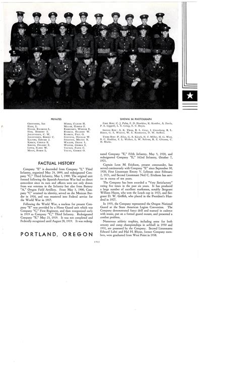 Company E 162nd Infantry Regiment 41st Infantry Division The