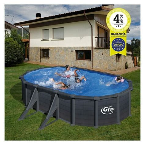 Gre Piscina De Acero Desmontable Granada L X An X Al X X