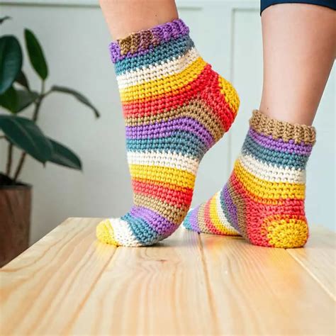 25 Free Crochet Sock Patterns Sarah Maker