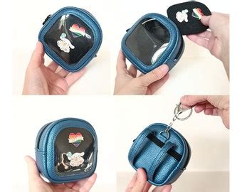 Ita Keychain Pouch With Pin Display Ita Wallet Mini Ita Backpack