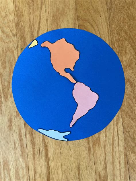 Seven Continents Pinpricking — Crafting Your Classroom