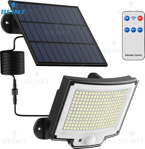 Solar Light Outdoor 106 Led Super Bright Motion Sensor Solar Strong