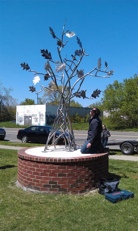 Joshua Russell - Custom Metal Art Sculptures and Fabrication: "Tree of ...