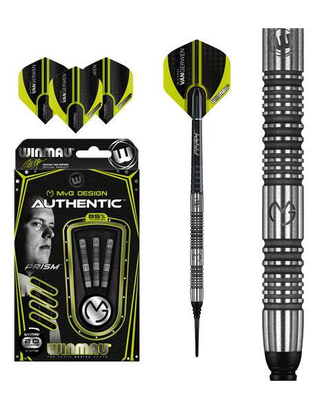 Winmau Mvg Authentic Softip Dart Set Sgs