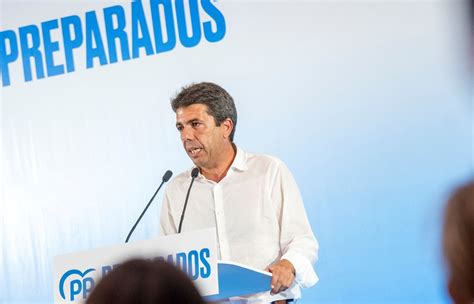 Mazón anuncia que el PPCV limitará por ley las listas de espera sanitarias