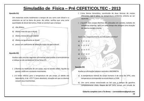 PDF Simulado de física DOKUMEN TIPS