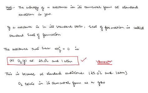 Solved Which Of The Substances Have A Standard Heat Of Formation