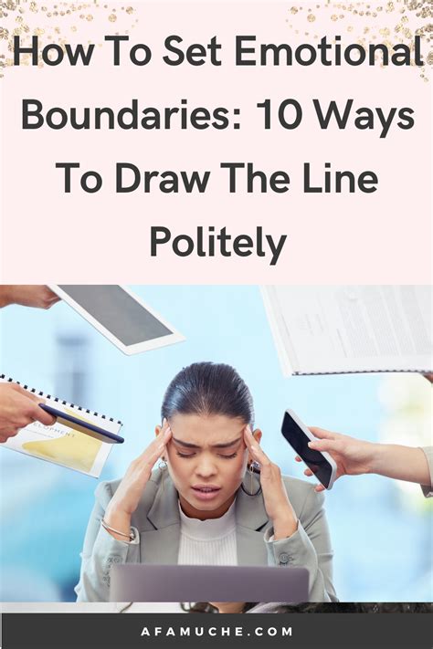 How To Set Emotional Boundaries In 10 Ways Afam Uche