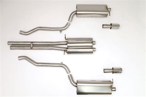 Audi A6 Cat Back Exhaust System 2.7T 6spd, Inc Allroad (Round Tips) # ...