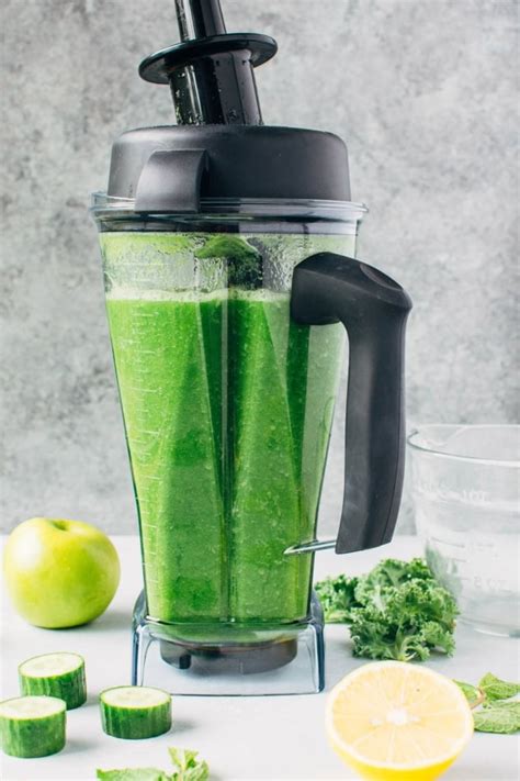 How To Make Green Juice With A Blender Nyssa S Kitchen