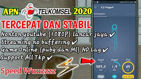 APN TELKOMSEL 4G Tercepat Dan Stabil Terbaru 2020 Ping Stabil Saat