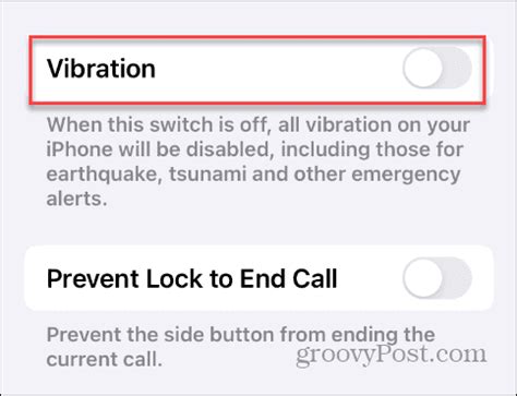 How To Turn Off Vibration On IPhone