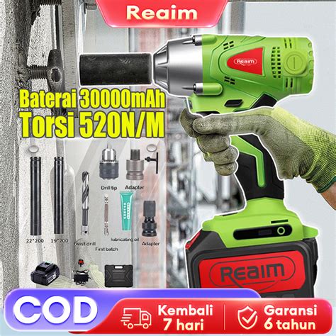 Jual Reaim Impact Baterai Impact Murah Bor Impact Impact Wrench Impact