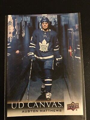 2018 19 Upper Deck Canvas C75 Austin Mathews SSP EBay