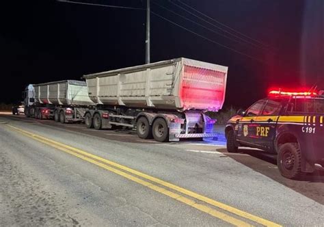 Carreta furtada em São Paulo é recuperada em Roraima Roraima em Tempo