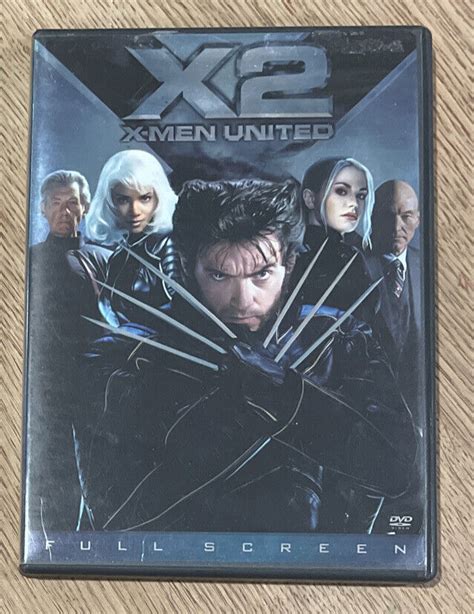 X2 X Men United Dvd 2003 Full Screen Ebay