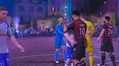 OGC NICE Vs STRASBOURG FIFA 23 FUTSAL PS5 Gameplay 4K HDR 040623