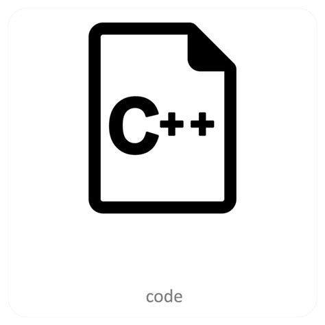 code  programming icon concept  vector art  vecteezy