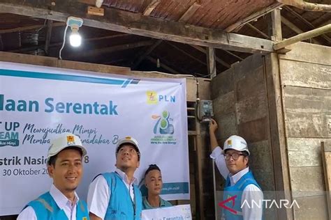 PLN Sumut Penyalaan Listrik Serentak Program Light Up The Dream