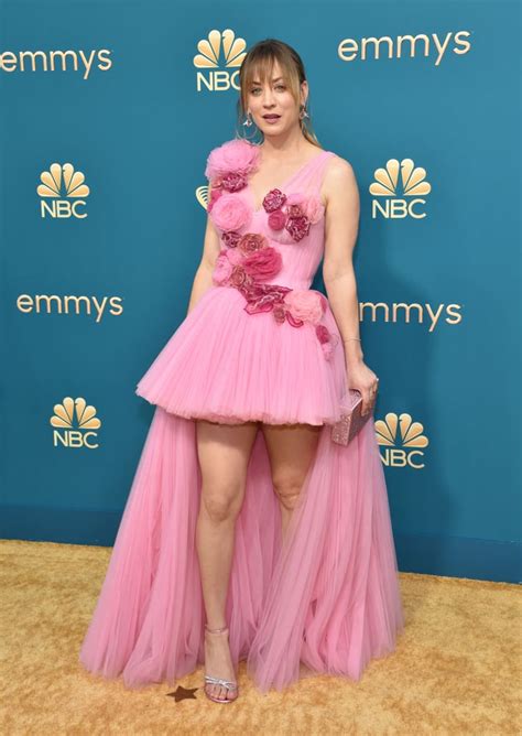 Kaley Cuoco S Pink Emmys Dress Photos POPSUGAR Fashion Photo 11