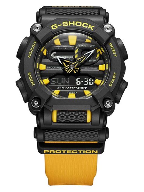 Ga A A Analog Digital Yellow And Black Men S Watch G Shock Casio