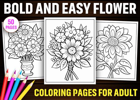 Easy Adult Coloring Pages Unleash Your Inner Artist With Simple Designs