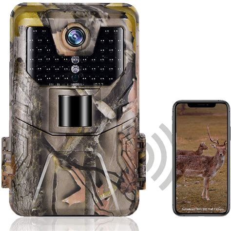 Wifi Trail Camera Live Show Bluetooth App Control Hunting Cameras 24mp