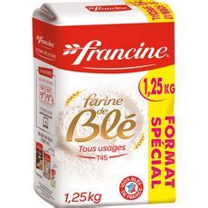 Francine Farine Fluide Bio Kg Pas Cher Prix Auchan