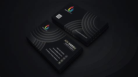 Graphic Designer Visiting Cards Design Vectors