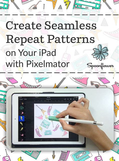 How To Create A Seamless Repeat On Your IPad With Pixelmator