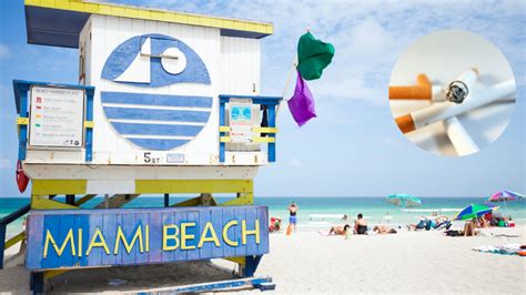 Miami Beach Recibe El Con Restricciones Para Fumadores En Sus