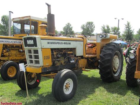 Minneapolis Moline G1355 Tractor Photos Information