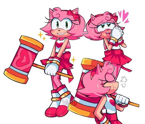 Amy Rose The Hedgehog Fan Art Artofit