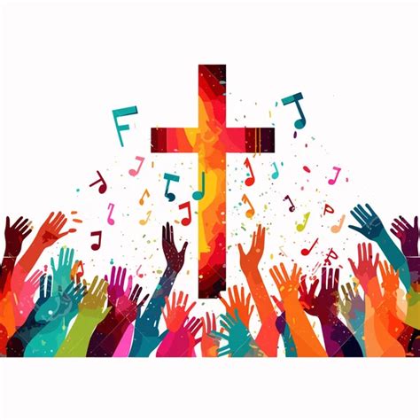 Youth Praise And Worship Clip Art