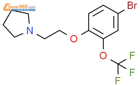 690264 40 5 PYRROLIDINE 1 2 4 BROMO 2 TRIFLUOROMETHOXY PHENOXY