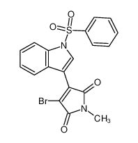 Bencenosulfonil H Indol Il Bromo Metil Pirrol Diona