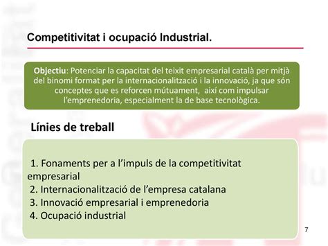 Pacte Nacional Per A La Ind Stria Actuacions M S Novedoses Ppt