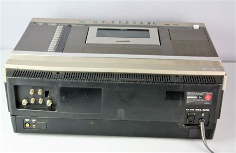 Vintage Sony Betamax Stereo Videocassette Recorder Sl 5600 Ebay