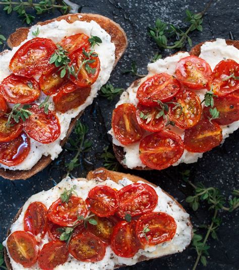 Roasted Tomato Crostini Recipe Of La Nouvelle Boh Me Series